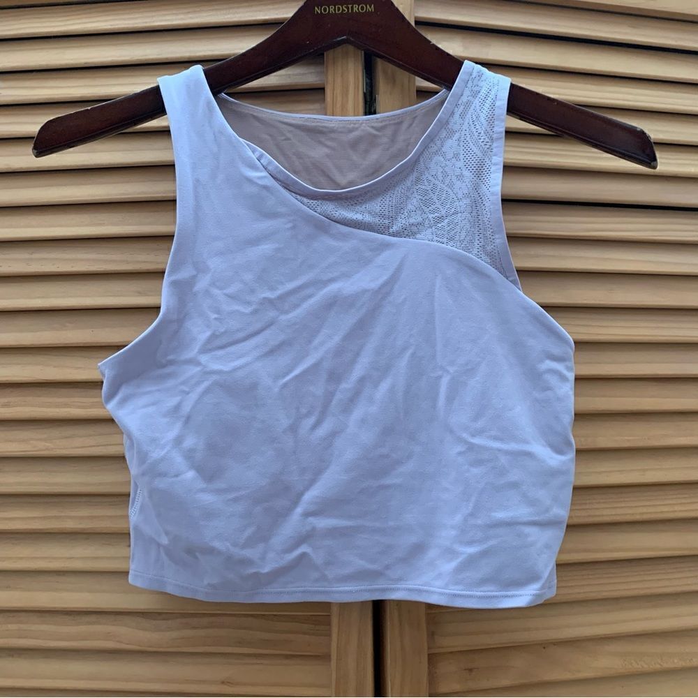 Athleta Purple Sports Bra Top Small